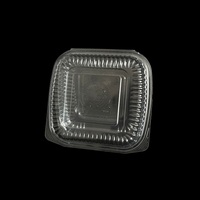 Vente en gros Boîtes à hamburger et à gâteau en plastique personnalisées Récipient PET jetable pour aliments Salade Sushi et dessert