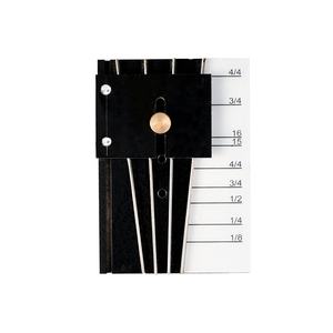 Outil <span class=keywords><strong>de</strong></span> localisation <span class=keywords><strong>de</strong></span> la distance des cordes NAOMI Bridge Tools pour luthier, pour <span class=keywords><strong>violon</strong></span> 4/4-1/8 ou alto 15''16'' ou violoncelle 4/4-3/4, <span class=keywords><strong>fabricant</strong></span> <span class=keywords><strong>de</strong></span> chevalets - Product Image 5