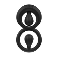 Tragbarer Flüssig-Vibrationsring für Männer, Frequenzumwandlung Klitoris-Stimulation Erwachsenenprodukt, Sexspielzeug für Männer