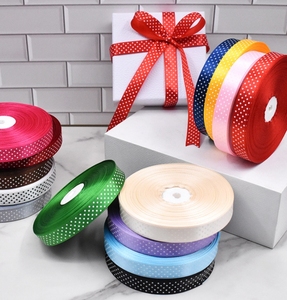 Các loại Polka Dot satin Ribbons loạt các gói cho hàng thủ công Valentines gói quà tặng Tóc cung Giấy Thủ công mỹ nghệ - Product Image 3
