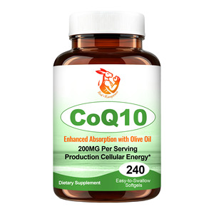 Gélules de CoQ10 ODM OEM : Soutient la cognition, propriétés antioxydantes, améliore la production d'énergie et favorise le bien-être mental - Product Image 1
