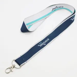 High Quality Woven Embroidered Lanyard Neck Lanyard Key Chain Holder For Men Women Cool Lanyards For Keys ID Badge Wallet