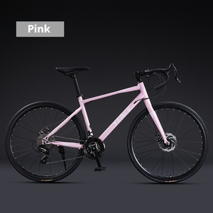 Bicicleta de Carretera con Frenos de Disco 700C, Ligera, Ultraligera, para Jóvenes y Adultos, Hombres y Mujeres, 27 Velocidades, NR-RD006 - Product Image 5