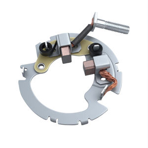 Nouveau kit de balais de charbon de remplacement Alpha-Tron modèle 31201KW102 pour démarreur DRZ400, en plastique durable, métal et anneau en caoutchouc - Product Image 1
