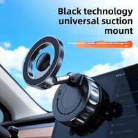 Penyangga Ponsel Mobil Magnetik Vakum Adsorpsi Lipat dengan Suction Cup untuk Dashboard, Kaca, dan Meja