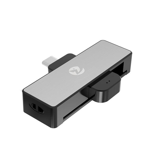 ZOWEETEK Mini Type C Card Reader ISO 7816 EMV CAC ID IC SIM ATM Credit Reader Writer Chip Card Foldable OTG Smart Card Reader