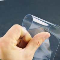 Feuille de plastique PVC transparent Prix du fabricant Extrudé 250 Rouleau de film PVC rigide transparent de 300 microns