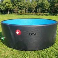 Piscine gonflable pour bain froid en plein air, baignoire à glace portable de taille personnalisée, piscine ronde de luxe