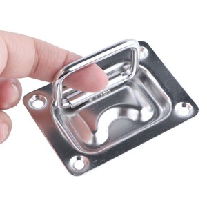 Poignée de levage en acier inoxydable 316, quincaillerie marine, pièce de rechange pour pont de bateau - Product Image 3