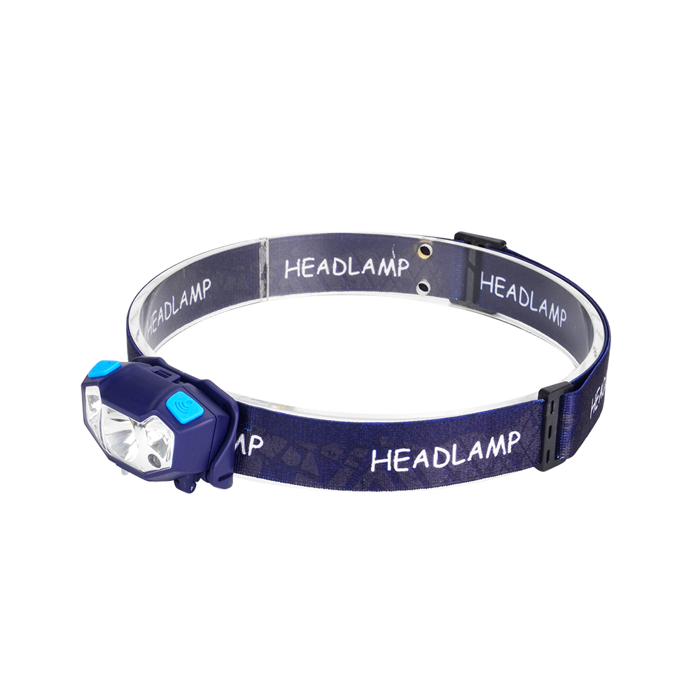 Фонарь налобный светодиодный аварийный с датчиком движения и зарядкой от Usb, 350 лм