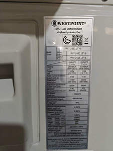 Climatiseur split Westpoint 3hp 25000btu 2,5 tonnes à économie d'énergie, climatiseur à fréquence variable - Product Image 4