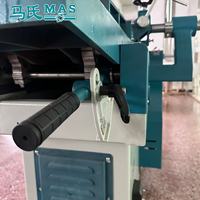 Raboteuse de surface pour le travail du bois MAS MB504A avec moteur 3KW, largeur de travail 30-400mm, table droite de haute précision