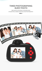 Фабричная детская профессиональная DSLR-камера, цифровая камера для детей, От 3 до 12 лет видеокамера со вспышкой, функция автофокусировки - Product Image 3