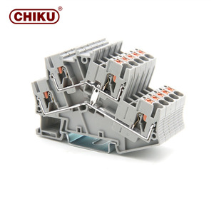 Kết nối điện rpv đẩy trong thiết bị đầu cuối dây nối 2.5 mét kết hợp Din Rail mùa xuân Push-in khối thiết bị đầu cuối - Product Image 3