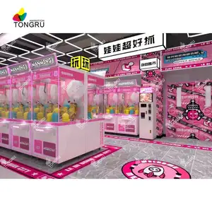 Family Entertainment Center Equitment Claw Crane Doll Vending Machines FEC Grabber Toy Crane Claw Machine