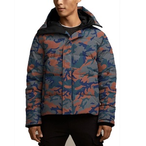 Di Alta Qualità di Inverno Giù Giacca Uomini All'ingrosso di Abbigliamento Outdoor Camo Stampa Parka - Product Image 1