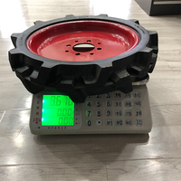 Kualitas Tinggi Karet Padat Pertanian Traktor Roda dengan Velg 17x4.00-12 4.00-12