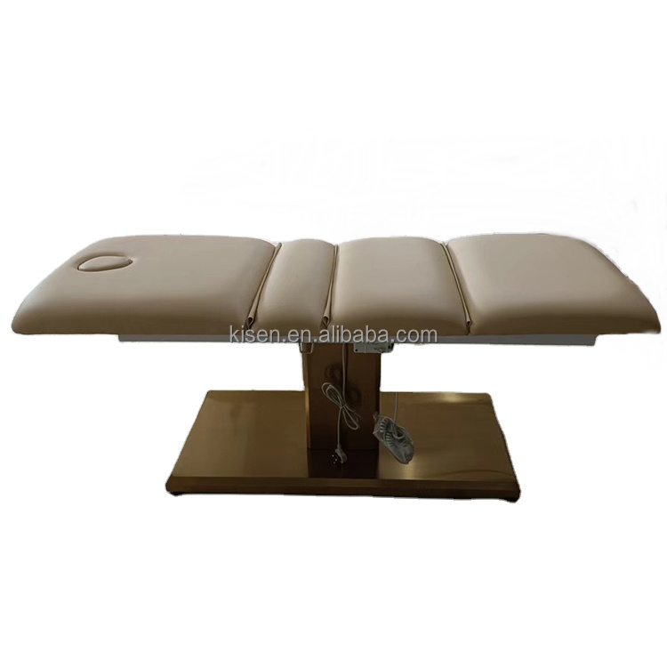 Masa Kisen Kisen Luxury Massage Table - High Quality Nude Leather