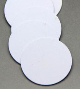 13.56MHz RFID thẻ nhỏ 18 mét Đường Kính Kích thước F08 <span class=keywords><strong>chip</strong></span> đồng xu Thẻ trắng RFID thẻ - Product Image 5