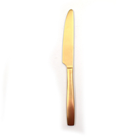 Hôtel Couteau Fourchette Cuillère Couverts En Acier Inoxydable Couteau Fourchette Cuillères Ensemble Vaisselle Plaqué Or
