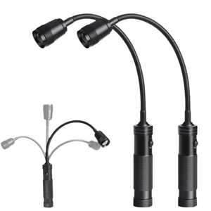 Brightenlux Lampada da Lavoro LED Magnetica Flessibile a 360 Gradi, Impermeabile IP55, Torcia a Mani Libere per Riparazione Auto - Product Image 1