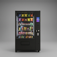 Mesin Penjual Otomatis Pintar Layar Sentuh Digital untuk Makanan dan Minuman, Cocok untuk Pusat Perbelanjaan Populer di Austria