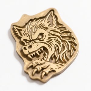 Moule en laiton personnalisé pour Halloween, gravure de logo, divers motifs pour logo en bronze - Product Image 1