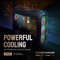 Ventilateur de refroidissement silencieux pour ordinateur ASIAHORSE Factory 120 mm RGB LED PBT PC