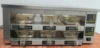 Lemari Pemanas Makanan KFC Sistem Digital dengan Kontrol Suhu dan Waktu Independen untuk Menyimpan Ayam Goreng, Burger, dan Patty