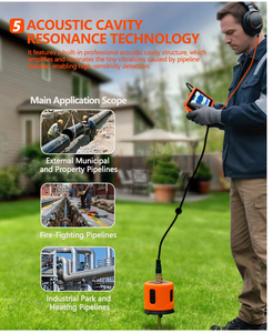 Lancement d'un nouveau <span class=keywords><strong>produit</strong></span> : PQWT PQ128E - Détecteur de fuites intelligent 8M avec modes de relevé et de positionnement, aucune expertise requise - Product Image 3