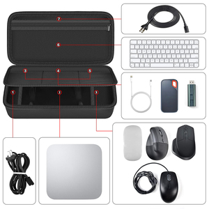 Étui rigide pour outils en EVA, anti-odeur, mousse moulée sur mesure, fermeture éclair, étui de protection rigide, logo personnalisé - Product Image 5