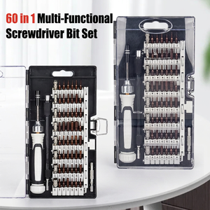 <b>Precision</b> <b>Screwdriver</b> <b>Set</b> 60 In 1 Chrome Vanadium Steel For Mobile Phone Repair Tools - Product Image 2