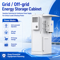 Kabinet Penyimpanan Energi MECC 50kW 112kWh Outdoor Komersial Industri All-in-One BESS untuk Konsumsi Mandiri PV