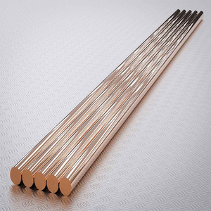 Varilla Cilíndrica de Aleación de Cobre C95400 Adecuada para Cortar Metales No Ferrosos, Barra de Cobre C83600 C95500 C90800, Varilla Sólida de Bronce - Product Image 1