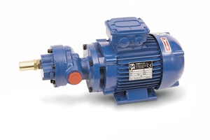 Migliore qualità monoblocco volumetrico pompa a ingranaggi a tre fasi modello BMF trasferimento di liquidi in acciaio inox 1,5 kW 50 L/min - Product Image 2