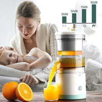 Presse-fruits automatique pour jus d'orange, mélangeur de fruits rechargeable par USB, presse-agrumes électrique portable