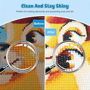 กาวติดเพชร OSBORN แบบรักษ์โลก พร้อมอุปกรณ์สำหรับงานศิลปะเพชรและจิ๊กซอว์สำหรับผู้ใหญ่ - Product Image 6