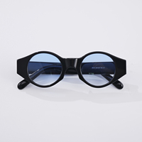 Lunettes de soleil de luxe en acétate irrégulières pour femmes, style italien, haute qualité, de créateur, protection UV400, collection 2026