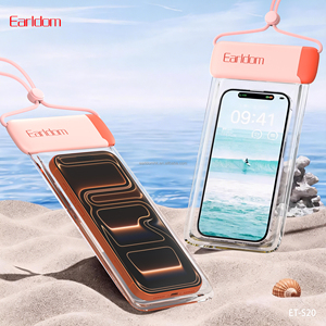 Bolsa impermeable universal para celular EARLDOM, funda impermeable IPX8, soporte subacuático con cordón para viajes de rafting - Product Image 5