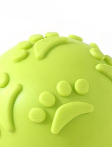 Interaktif kauçuk TPR Paw şekilli gıcırtılı lateks köpek oyuncak topu <span class=keywords><strong>Pet</strong></span> çiğnemek köpekler için sesler ile oyuncaklar oyna yavru diş çıkarma Squeaker - Product Image 3