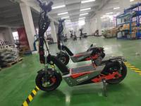 Scooter Eléctrico Plegable de 15000W, 120km/h, 72V, 60Ah, 140-160km de Autonomía, Doble Suspensión, Scooter Eléctrico Todoterreno para Adultos