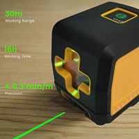 Niveau laser à faisceau vert auto-nivelant, horizontal, vertical, ligne croisée pour la construction, la rénovation de la maison, l'alignement, le carrelage