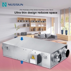 Ventiladores de Ventilación para el Hogar de 350 m3/h, Equipo de Ventilación con Recuperación de Calor Total - Product Image 2