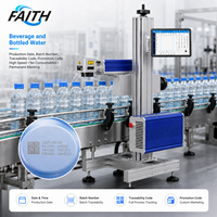 Machine de marquage laser CO2 Faith 40W, graveur Galvo en ligne, codeur en temps réel pour ligne de production et emballage