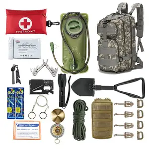 Multi-function Outdoor Portable Emergency First Aid Kits Hiking Fishing Tools Kit Survival Gear Kit For Camping Accessories