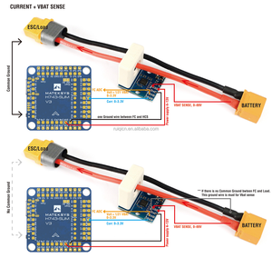 Sensor de Corriente CC MATEK HALL Original 150A HCS-150A H743 Slim V3, Controlador de Vuelo RC, Piezas para Multirrotor, Avión de Ala Fija, DIY - Product Image 6