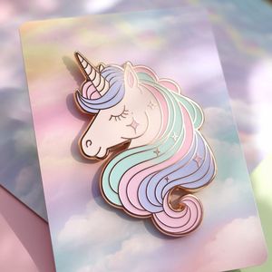 Venta al por mayor <span class=keywords><strong>de</strong></span> broches <span class=keywords><strong>de</strong></span> pelo <span class=keywords><strong>de</strong></span> unicornio <span class=keywords><strong>de</strong></span> esmalte duro suave personalizados alfileres <span class=keywords><strong>de</strong></span> cola <span class=keywords><strong>de</strong></span> unicornio - Product Image 5