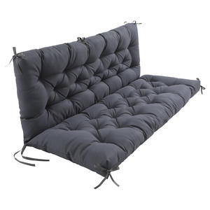 Cross-border Outdoor Waterproof Sunscreen <strong>Bench</strong> Cushion Hanging Chair Garden Seat Back Integrated Ass Unpick &amp; Wash - Product Image 1