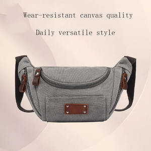 Bolso de Lona Nuevo 2026 para Hombre, Bolso Casual Versátil, Bolso de Cintura, Bolso Bandolera - Product Image 2