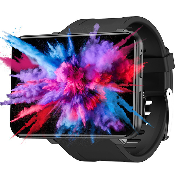 DM100 Smart Watch Big Screen 4G Android SIM WIFI GPS Navigation Magnetic Charging Camera IP68 Waterproof Square Design